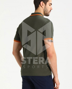 Meilleures ventes 100% coton pour polo Nouveau design Sport Golf Hot Deal avec broderie personnalisée Meilleurs prix - Product Image 4