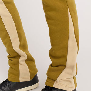 Pantalons de survêtement pour hommes à taille haute, style hip-hop, surdimensionnés, pour le sport de rue, l'entraînement, décontractés, en tissu 100% coton, prix bas, OEM personnalisé - Product Image 4