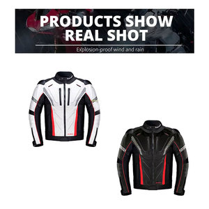Vêtements de sport d'hiver en cuir de vachette unisexe personnalisables de haute qualité, combinaisons de moto, vestes de course pour moto, service OEM - Product Image 6