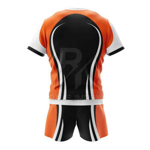 Tenue d'entraînement de rugby pour adultes et jeunes, respirante, confortable, durable, équipement sportif d'équipe, uniforme de rugby professionnel - Product Image 2
