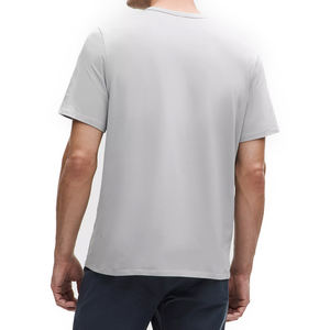 Nueva Camiseta Clásica 100% Algodón con Bordado Frontal, Ecológica, Personalizable para Hombre, OEM, ODM, Ropa Urbana Sostenible, Marca Privada - Product Image 2