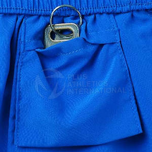 Pantalones cortos deportivos elásticos para hombres con apariencia básica y corbata de cintura segura para sesiones diarias de gimnasio Pantalones cortos activos para hombres - Product Image 5