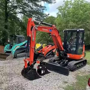 KUBOTA-Mini Pelleteuse K008-5 de bonne qualité, 2025 1 tonne, 2 tonnes, moteur diesel hydraulique, micro chenille, ensacheuse, noyau - Product Image 5