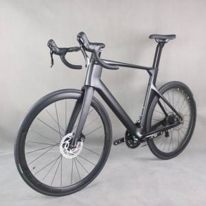 Vélo de course sur route SUN REMO avec freins à disque hydrauliques, cadre en carbone, groupe complet 24 vitesses - Product Image 5