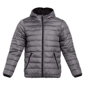 OEM Custom Loose Puffer <b>Men's</b> Winter Windproof Outdoor Lightweight Standard High Street Stand Collar Quilted puffer Jackets - Product Image 1