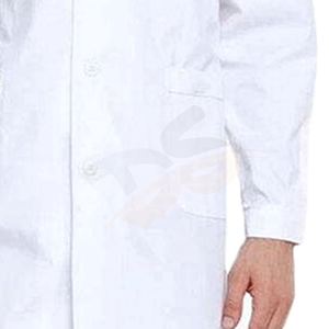 2023 nouveau design personnalisé respirant hôpital porter manteau de médecin blanc doux en gros blouses de laboratoire - Product Image 6