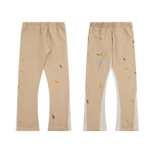 กางเกงวอร์มขาบานผ้าโพลีเอสเตอร์ทรงหลวมระบายอากาศโลโก้ออกแบบได้ตามต้องการ - Product Image 2