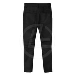 Leggings en cuir PU pour hommes avec coupe élégante Pantalon en cuir robuste pour hommes avec coutures renforcées - Product Image 2