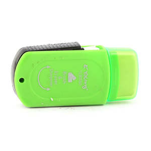 Taille-crayon et gomme - Vert marin - Product Image 3