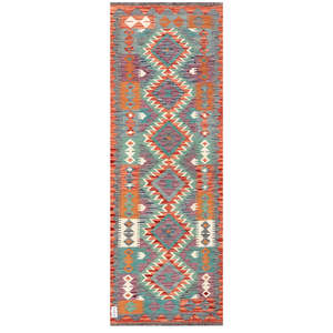 พรมอิมาโกะ ไมมาณา อัฟกานิสถาน คิลิม ขนาด 195 x 68 ซม. พรมปูพื้นและชุดพรม - Product Image 1