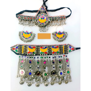 Personnalisez votre conception d'ensembles de bijoux afghans de haute qualité à bas prix ensembles de bijoux pour les femmes respirant poids léger adultes - Product Image 1