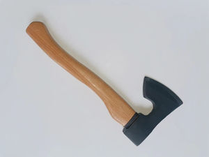 Hacha rusa de 600g/800g, herramientas forestales, cabeza de hacha forjada, mango de madera - Product Image 2
