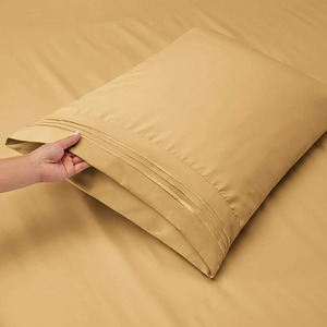 Juego de ropa de cama de algodón 100% con estampado personalizado de 3 uds, Sábana plana multicolor para uso doméstico y hotelero al por mayor - Product Image 3
