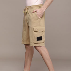 Wholesale Summer Workout <b>Shorts</b> For <b>Men</b> New Style Pockets And Drawstring <b>Slim</b> <b>Fit</b> 100% Cotton Breathable <b>Shorts</b> for sale - Product Image 2