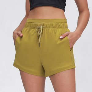 Pantalones Cortos de Moda para Mujer con Bolsillos, Elásticos, Transpirables, de Cintura Alta, Casuales, Coloridos, Impermeables, Ajustados, Perfectos para el Verano - Product Image 1
