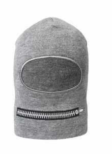 Logotipo personalizado 100% algodón transpirable impermeable estilo Dobby máscara de esquí pasamontañas cremallera opciones de Color personalizado de alta calidad para Unisex - Product Image 6