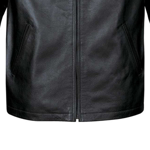 Men's <b>Jackets</b> 2025 Fashion Men's <b>Genuine</b> <b>Leather</b> <b>Jackets</b> Autumn Solid Color Popular Simple Casual <b>Jackets</b> for Men - Product Image 5