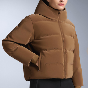 Cozy <b>Thermal</b> Puffer Jacket <b>Women</b> Unisex Slim Fit Lightweight Warm Weatherproof Outdoor Casual Winter Coat Everyday Lifestyle - Product Image 2