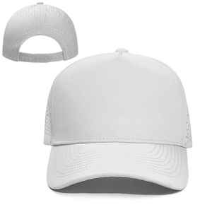 Casquette de baseball sportive respirante perforée au laser de haute qualité, 5 pièces, séchage rapide, été, imperméable, casquette de camionneur, casquette à pression - Product Image 5