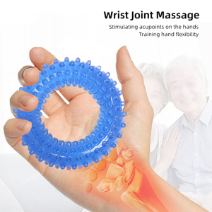 Tpr पकड़ शक्ति अंगूठी व्यायाम हाथ ताकत हाथ पुनर्वास मांसपेशियों में विश्राम संपीड़न मालिश सिलिकॉन हाथ ग्रिपर - Product Image 4