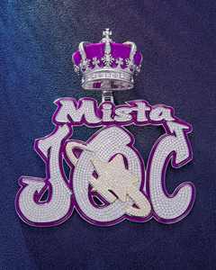 Pendentif personnalisé pour homme Gallerley, style hip-hop glacé, argent 925, moissanite religieuse couleur D VVS avec lettre personnalisée, bijoux tendance - Product Image 5