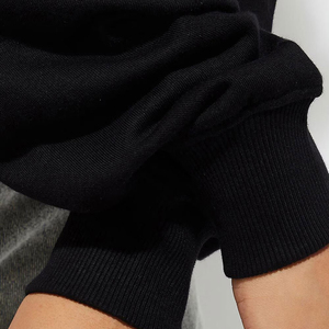 Sudadera de manga larga con diseño corto para mujer, fácil de vender, llegada superior, algodón, poliéster, la mejor sudadera para mujer - Product Image 4