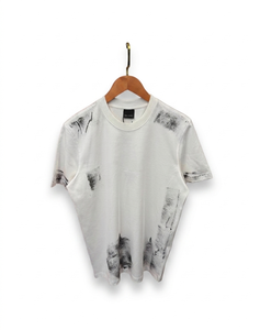 เสื้อยืดคอกลมแขนสั้นผ้าฝ้ายออร์แกนิคแบบสั่งตัดพิเศษสำหรับผู้ชายไซส์ใหญ่ น้ำหนัก 300 กรัม ผ้าซาตินกันยับ กันเป็นขุย สวมใส่สบาย - Product Image 1