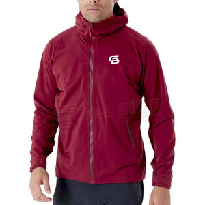 Veste coupe-vent d'hiver pour hommes à la mode avec look de style High Street Logo imprimé personnalisé col montant imperméable respirant - Product Image 3