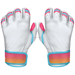 Gants de frappe de baseball à manchette courte, résistants à la transpiration, antidérapants, pour le frappeur LBBSC-0005 - Product Image 6