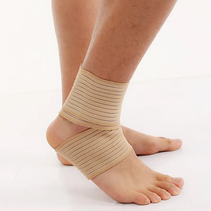 MESS SPORTS Wholesale Adjustable Elastic Neoprene Ankle Brace Bandage <b>Knee</b> Wraps / 2024 <b>Compression</b> Breathable Ankle Support - Product Image 2
