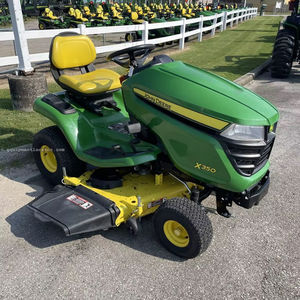 Tracteur de pelouse Johnn Deere X350 d'occasion à vendre de qualité industrielle Moteur 2 temps 125cc Puissance 1600W Tension 24V - Product Image 1