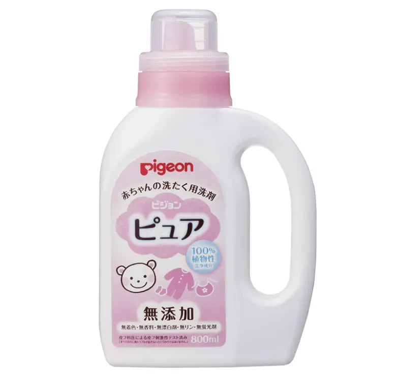 日本製ピジョンベストセラーベビー服ピジョンランドリー洗剤イージークリーニング日本製クレンザー洗剤800ml