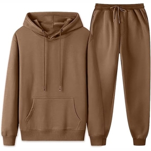 Conjuntos Deportivos Casuales Estampados al por Mayor para Otoño, Unisex, Transpirables, de Spandex/Algodón, 2 en 1, Personalizados para Hombre y Mujer, con Bolsillos Laterales - Product Image 1