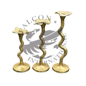 Support de chandelier en métal fait à la main de qualité supérieure taille personnalisée lot de 2 pour mariage ou noël matériel de fer - Product Image 2