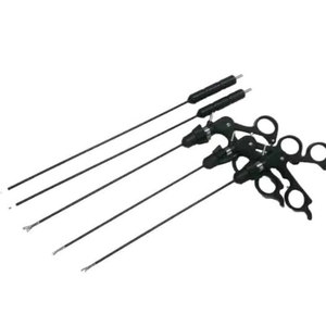 Juego de tijeras y disector curvo Maryland de mandíbula intestinal fenestrada con pinza laparoscópica, instrumentos quirúrgicos de calidad alemana - Product Image 4