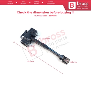 BDP1592 Front Door <b>Hinge</b> Stop Check Assy Limiter <b>Strap</b> for C Class W206 S206 2021-On A2067209901 - Product Image 5