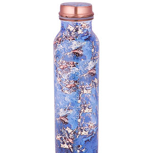 High Quality Pure Meena Printed Copper & <b>Metal</b> <b>Water</b> <b>Bottle</b> in Different Styles With Premium Packaging Made in India - Product Image 1