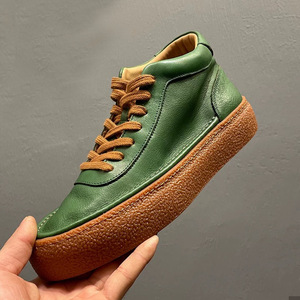 Chaussures habillées en cuir pleine fleur pour homme, style Oxford, semelle souple et légère, idéales pour le travail quotidien - Product Image 1