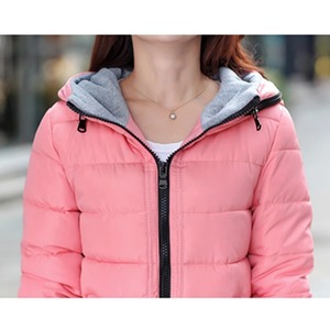 2024 Autumn/Winter Women's Plus Size Varsity <b>Jacket</b> Stand Collar Waterproof Windproof <b>Corduroy</b> Fabric - Product Image 6