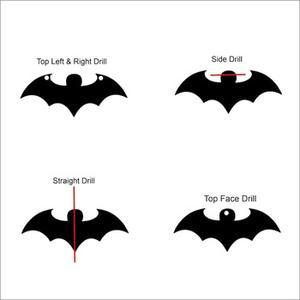 Quartz citron naturel sculpté à la main en forme de chauve-souris sculptures Quartz citron pierres précieuses en vrac Briolette Figurines breloques pour la fabrication de bijoux - Product Image 6