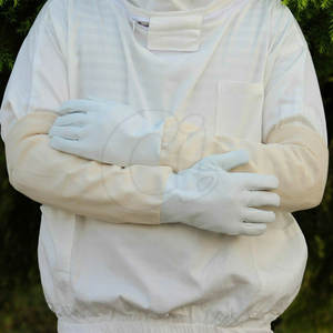 Guantes de apicultura de material duradero Guantes de apicultura de cuero de alta calidad En stock Guantes de Apicultura - Product Image 6