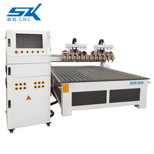 Enrutador <span class=keywords><strong>CNC</strong></span> 2125, máquina de tallado de grabado de un solo cabezal para corte de madera acrílica MDF, equipado con NC Studio Syntec Richauto - Product Image 2