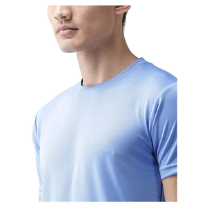 Vente en gros 100% polyester T-shirts de course à coupe sèche pour hommes T-shirt de course tricoté court imprimé personnalisé - Product Image 5