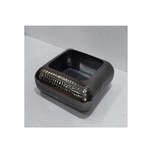 ชามอลูมิเนียมใส่อาหารดีไซน์ใหม่ล่าสุดชามช็อคโกแลตสีเงินดีไซน์เป็นเอกลักษณ์สำหรับใช้ในบ้านของโรงแรม - Product Image 4