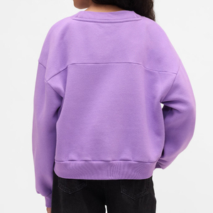 Sweat-shirts à col en V personnalisés de haute qualité à prix avantageux pour filles, collection spéciale d'hiver, sweat-shirts et sweats à capuche tendance OEM - Product Image 3