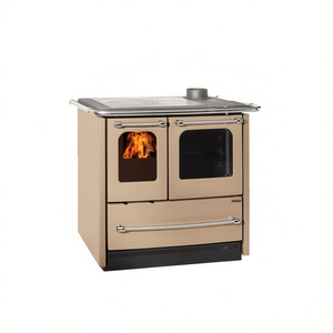 Estufa de Leña Independiente de Hierro Fundido Nordica SOVRANA EASY .16, Diseño Tradicional, Duradera, 7.5kW, Cocina, 4 Estrellas, 96.4x64.1x86cm - Product Image 2