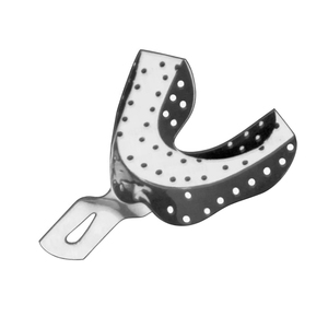 Stainless Steel <b>Mouth</b> <b>Guard</b> Autoclave Dental Impression Trays German Steel Impression Trays for Dental Cheap price OEM - Product Image 1