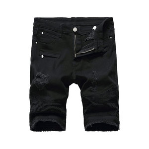 High Quality 100% Cotton Casual Jeans Shorts Quick Dry Low Price for Online Sale Made in Pakistan - Product Image 1