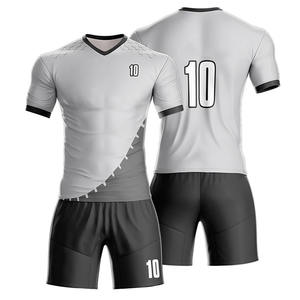 Diseño personal Sublimación personalizada Camisetas de fútbol Uniformes Transpirable 100% Poliéster Alta calidad Ligero Logotipo de secado rápido - Product Image 3