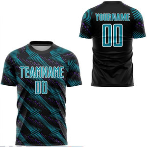 Nouvelle saison Maillot de football pour adultes Maillot de football Tenues d'équipe Vêtements de sport Kit d'entraînement Haute qualité Maille Impression numérique Logo - Product Image 1